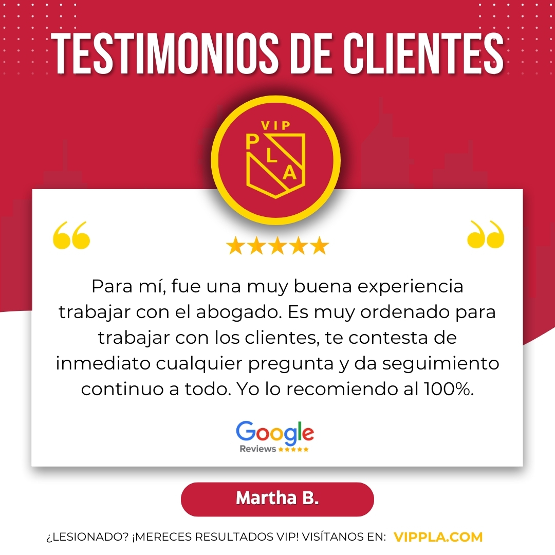 Víctima de choque por alcance habla sobre la excelente representación legal de VIP Injury Attorneys.