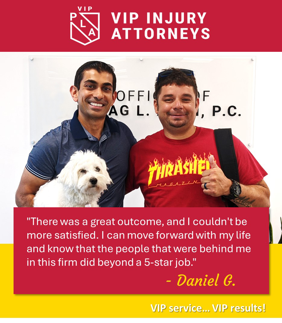 Injured client describes how VIP Injury Attorneys helped them after a slip and fall accident.