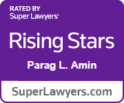 Super Lawyers Rising Star Award - Parag L. Amin
